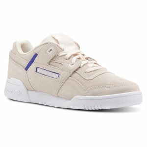 Adidasy Damskie Reebok Workout Lo Plus Różowe/Fioletowe/Białe PL 75SHZOY